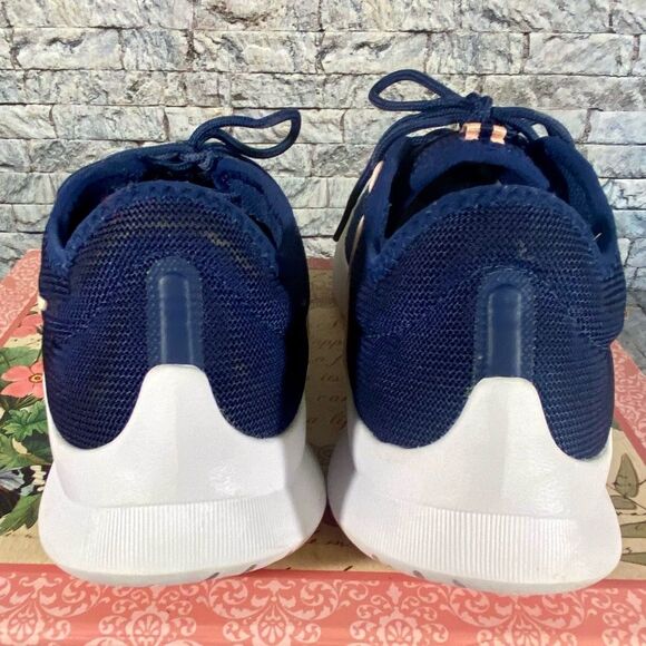 Nike Viale Tech Racer Women’s Running Shoes Navy Pink AT4345 400 Size 9.5 - Picture 4 of 8